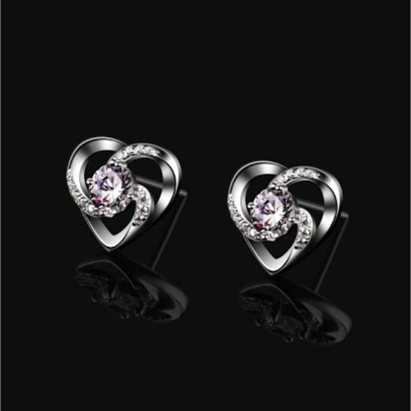 B. Catcher Jewelry Bcatcher Earrings For Women Love Heart